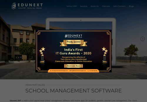 
                            12. School Management Software |   School Mobile App | India's Best 2018