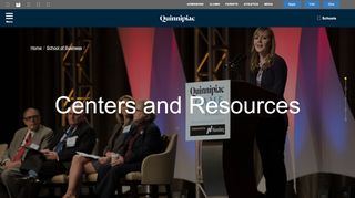 
                            13. School of Business Centers and Resources | Quinnipiac University