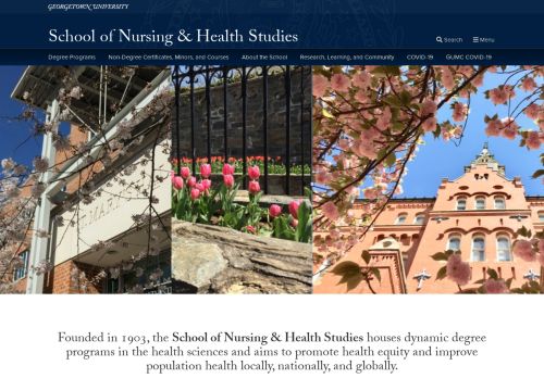 
                            8. School of Nursing & Health Studies | Georgetown University