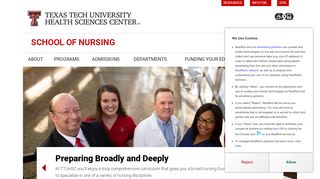 
                            8. School of Nursing | Texas Tech University Health Sciences Center