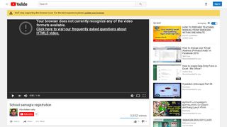 
                            12. School samagra registration - YouTube