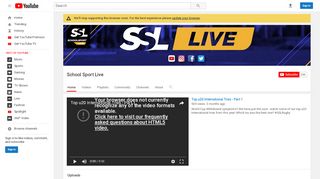 
                            4. School Sport Live - YouTube