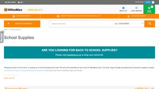 
                            4. School Supplies | OfficeMax NZ