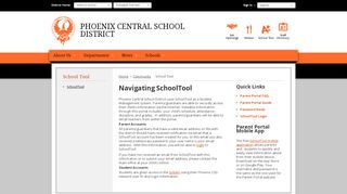 
                            4. School Tool / SchoolTool - Phoenix School District