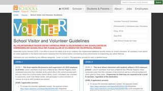 
                            6. School Visitor and Volunteer Guidelines - Greenville County Schools
