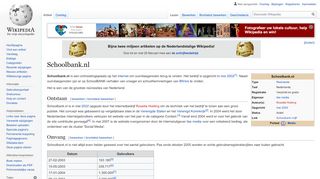 
                            10. Schoolbank.nl - Wikipedia