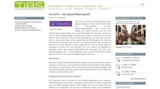 
                            4. SchoolFox - das digitale Mitteilungsheft | Tiroler Bildungsservice