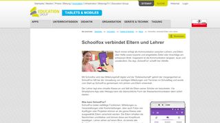 
                            10. Schoolfox verbindet Eltern und Lehrer - EduGroup