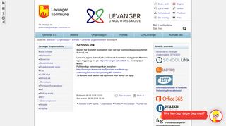 
                            4. SchoolLink - Levanger kommune