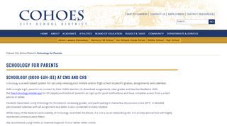 
                            11. Schoology for Parents | Cohoes City School District