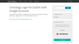 
                            3. Schoology Login for DoDEA Staff Google Accounts | DoDEA ...