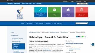 
                            9. Schoology - Parent & Guardian - Seattle Public Schools