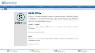 
                            2. Schoology Platform - Colegio Bolívar