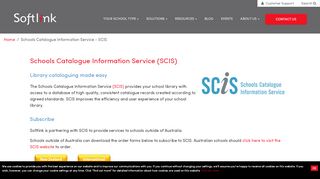 
                            10. Schools Catalogue Information Service - SCIS – Softlink