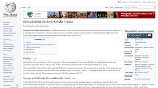 
                            12. SchoolsFirst Federal Credit Union - Wikipedia