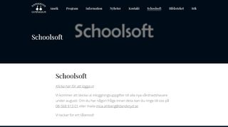 
                            3. Schoolsoft - Danderyds gymnasium