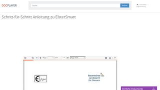 
                            13. Schritt-für-Schritt Anleitung zu ElsterSmart - PDF - DocPlayer.org