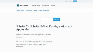 
                            12. Schritt für Schritt: E-Mail Konfiguration mit Apple Mail