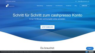 
                            3. Schritt für Schritt: so funktioniert die Anmeldung zu cashpresso