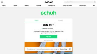 
                            7. Schuh - UNiDAYS