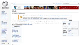 
                            11. Schuh - Wikipedia