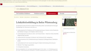 
                            9. SCHULAEMTER-BW - Lehrkräftefortbildung - Staatlichen Schulämter