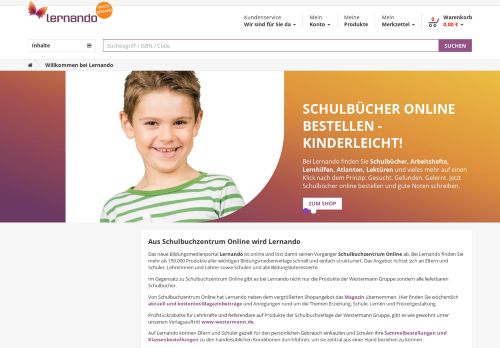 
                            7. Schulbuchzentrum Online - Lernando