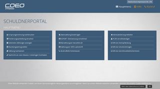 
                            1. Schuldnerportal - coeo Inkasso