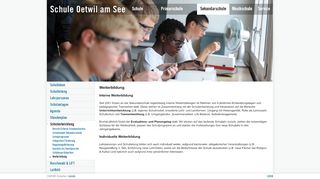 
                            13. Schule Oetwil am See - Weiterbildung