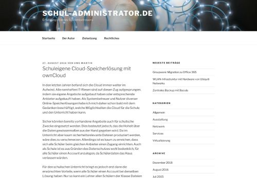 
                            4. Schuleigene Cloud-Speicherlösung mit ownCloud - SCHUL ...