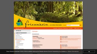 
                            2. Schulen - Gemeinde Friesenheim - Ein schönes Stück Baden