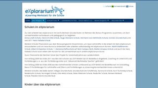 
                            3. Schulen im eXplorarium