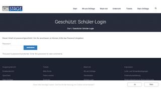 
                            2. Schüler-Login | OnStage