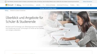 
                            3. Schüler & Studierende – Microsoft Bildung