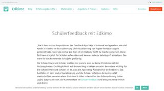 
                            2. Schülerfeedback mit Edkimo - Edkimo