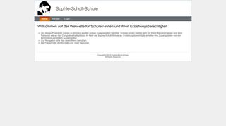 
                            2. Schülerserver Sophie-Scholl-Schule