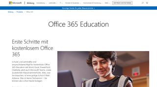 
                            2. Schüler/Studenten - Microsoft Office - Office 365
