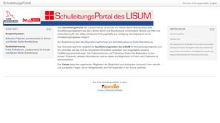 
                            5. SchulleitungsPortal des LISUM