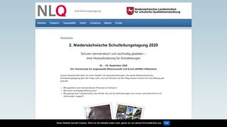 
                            12. Schulleitungstagung | NLQ Hildesheim + Leuphana Universität ...