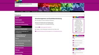 
                            1. Schulmanagement und Qualitätsentwicklung - Studieren in Kiel