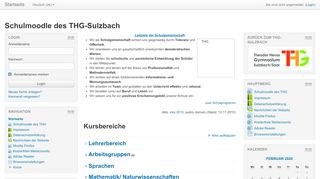 
                            12. Schulmoodle des THG-Sulzbach - Moodle am LPM