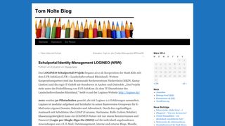 
                            6. Schulportal Identity-Management LOGINEO (NRW) - Tom Nolte Blog