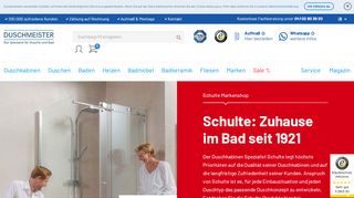 
                            12. Schulte: Qualität und Tradition im Online-Shop von Duschmeister.de