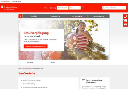 
                            6. Schulverpflegung plus - Kreissparkasse Euskirchen