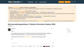 
                            8. Schulverwaltungssoftware / Student Information System (SIS ...