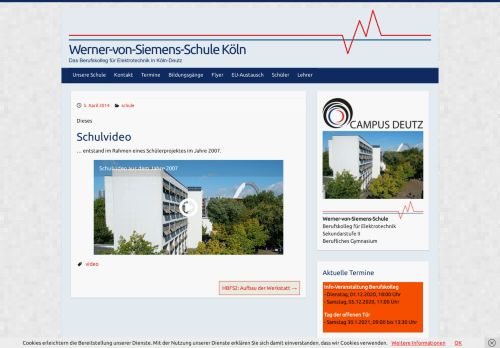 
                            12. Schulvideo – Werner-von-Siemens-Schule Köln