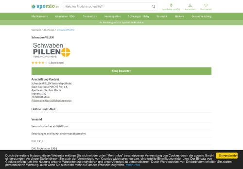 
                            3. SchwabenPILLEN - 2 Bewertungen / Erfahrungen mit dieser Online ...