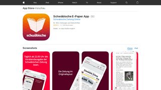 
                            12. Schwäbische E-Paper App im App Store - iTunes - Apple