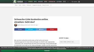 
                            13. Schwacke-Liste kostenlos online einsehen: Geht das? – GIGA