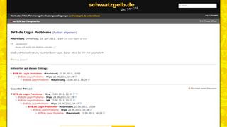 
                            7. schwatzgelb.de | Forum - BVB.de Login Probleme